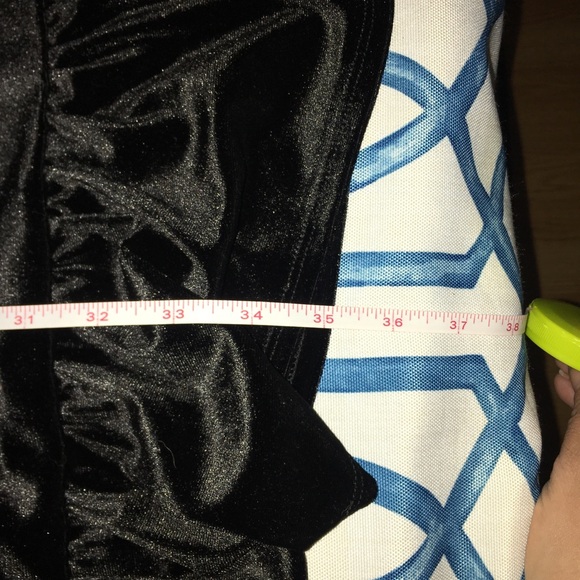 💋SALE💋NWT Fever velvet-like black dress size L - Picture 8 of 8